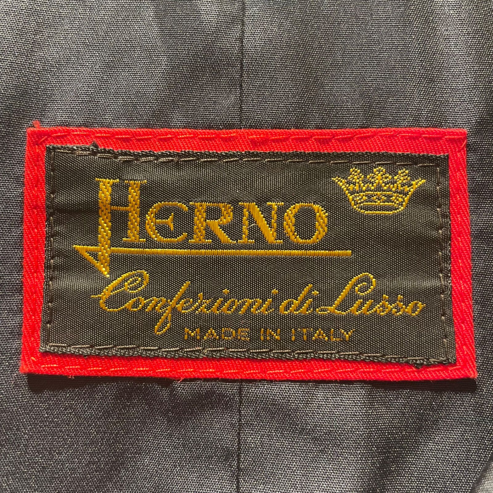 HERNO ヘルノ ダブルブレスト トレンチコート ダークネイビー ［G0045 
