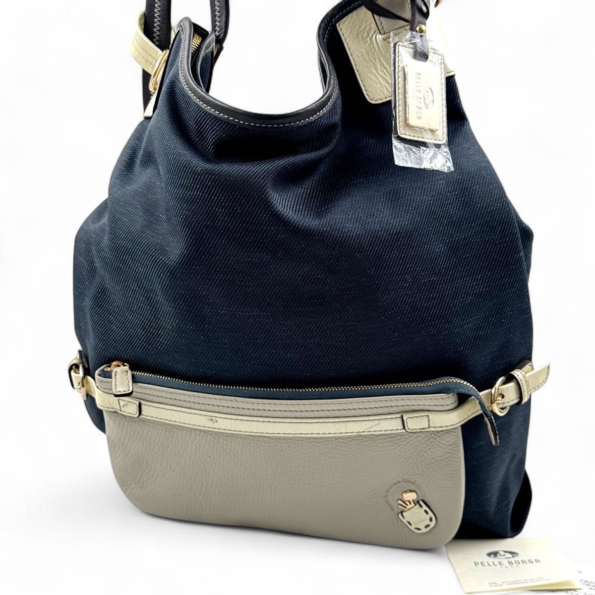 PELLE BORSA ペレボルサ 2WAY リュック トートバッグ ハンドバッグ 