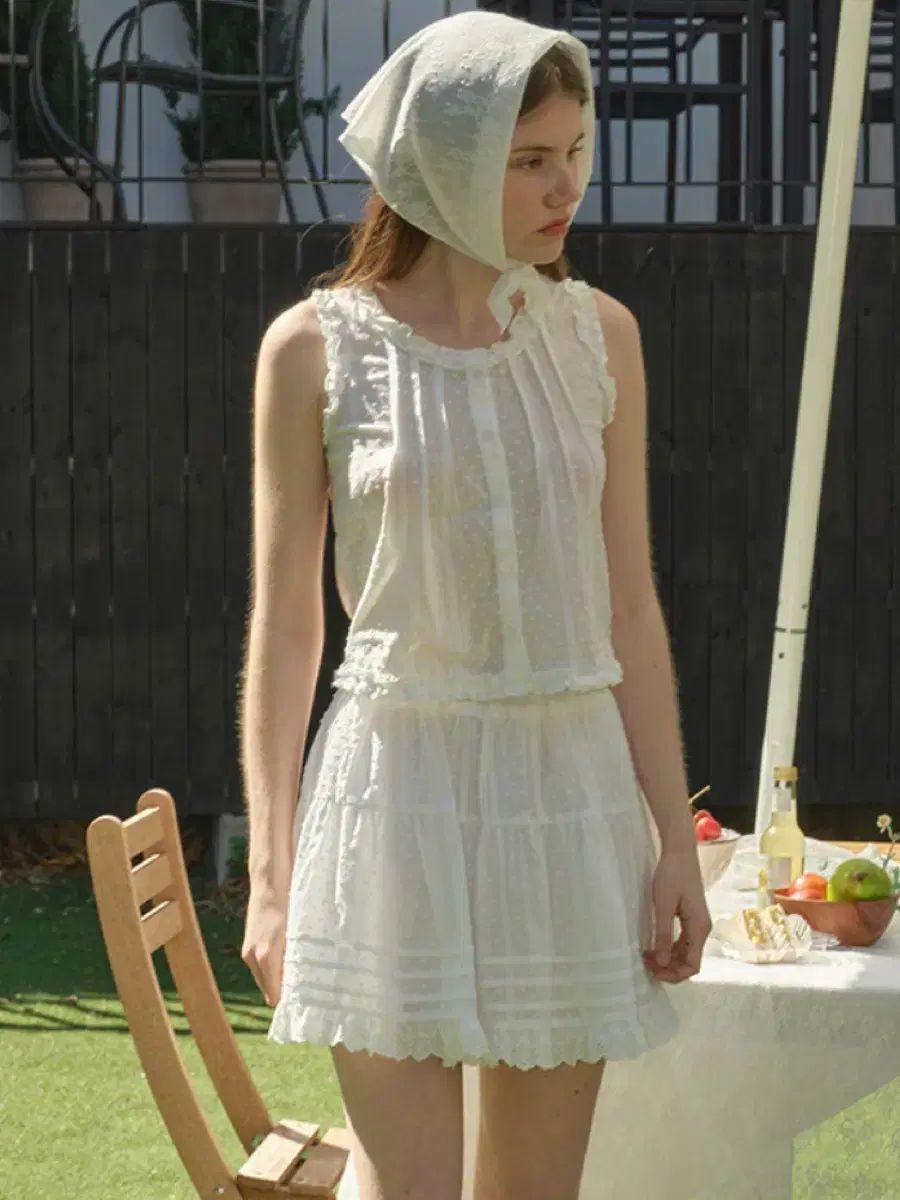 マーガリンフィンガーズ ピンタックティアードスカート