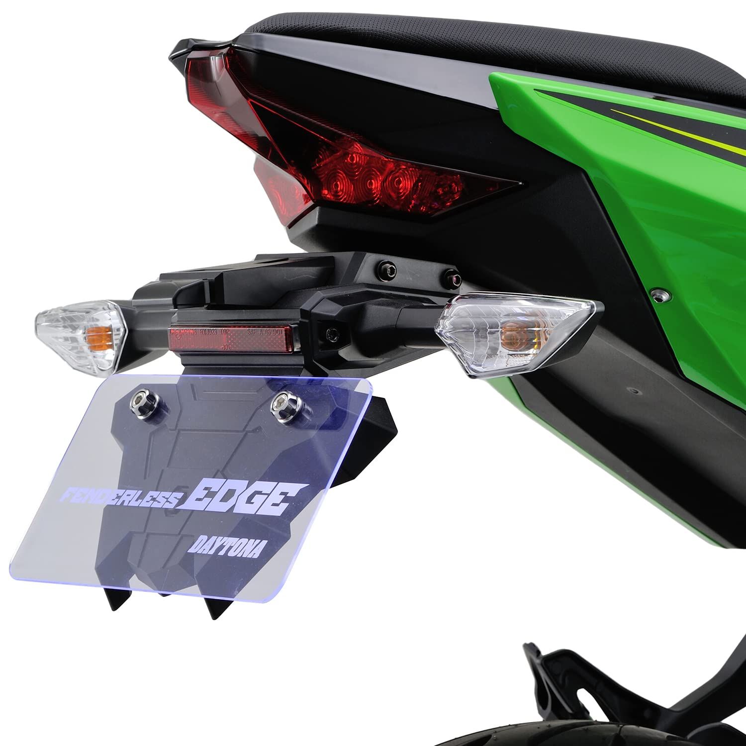 デイトナ Daytona Ninja250|400 18-22 フェンダーレスEDGE LEDライセンスランプ-リフレクター付属 25796 ブラック