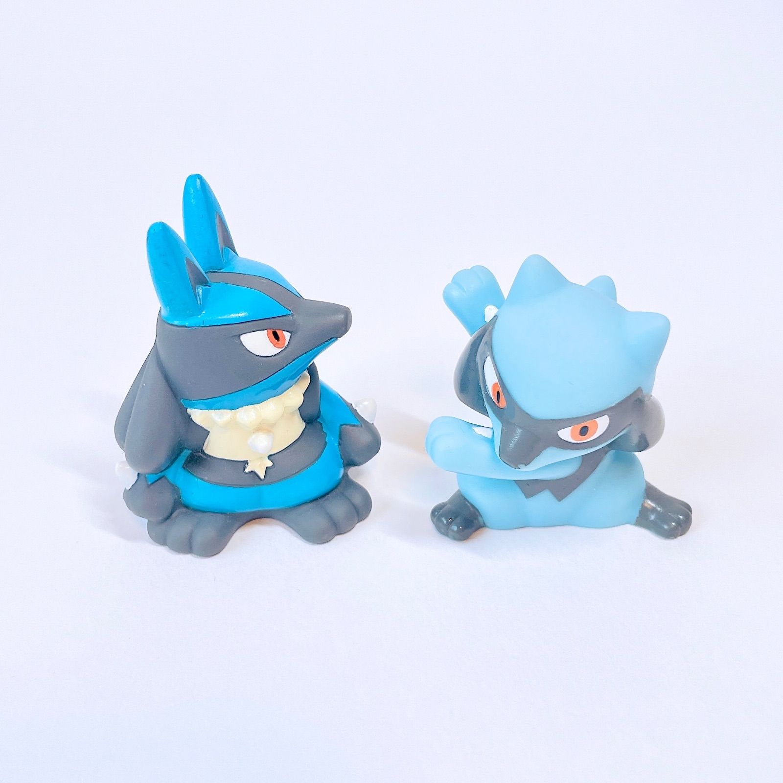 p17 ポケモンキッズ 指人形 ルカリオ リオル おもちゃ ソフビ Pokemon