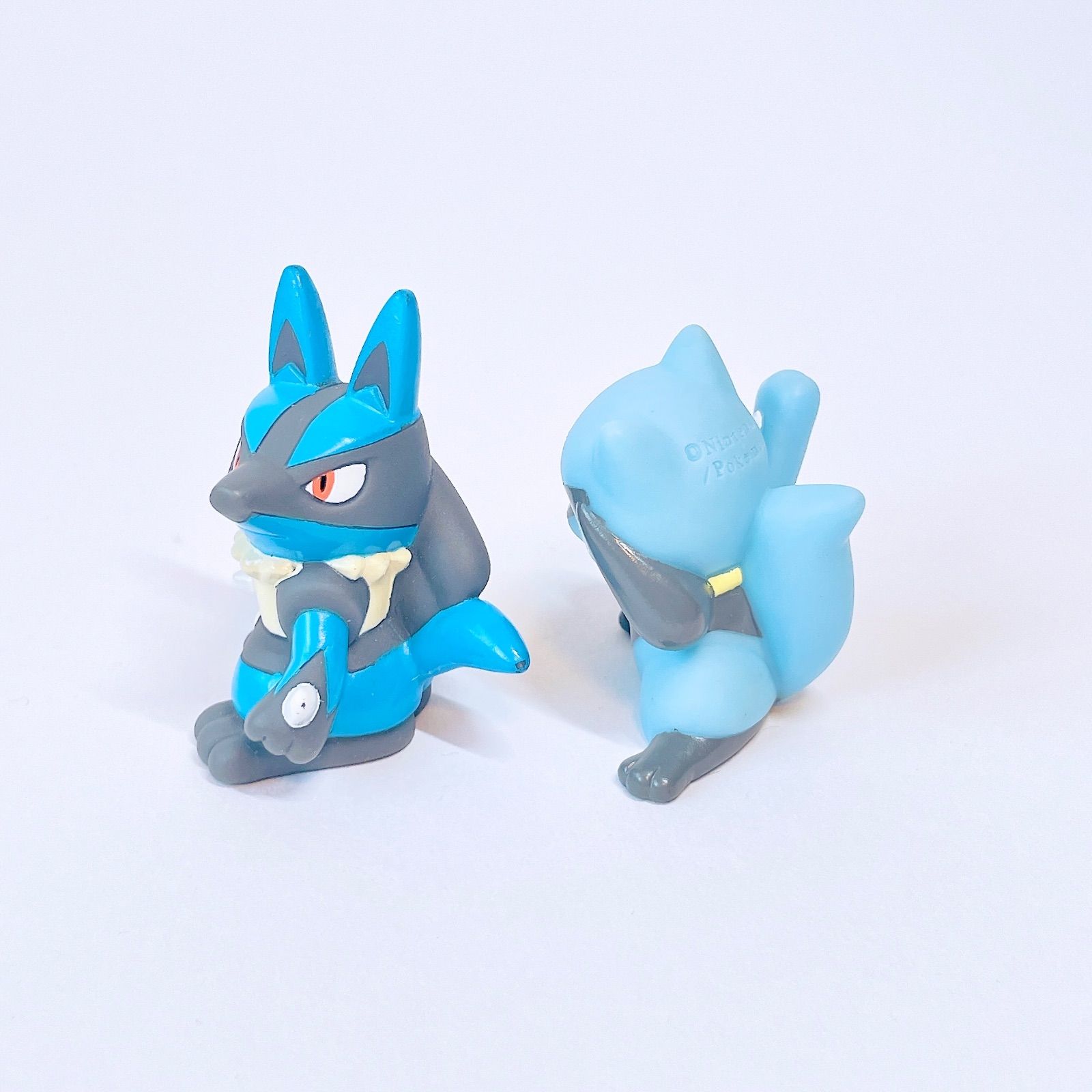 p17 ポケモンキッズ 指人形 ルカリオ リオル おもちゃ ソフビ Pokemon