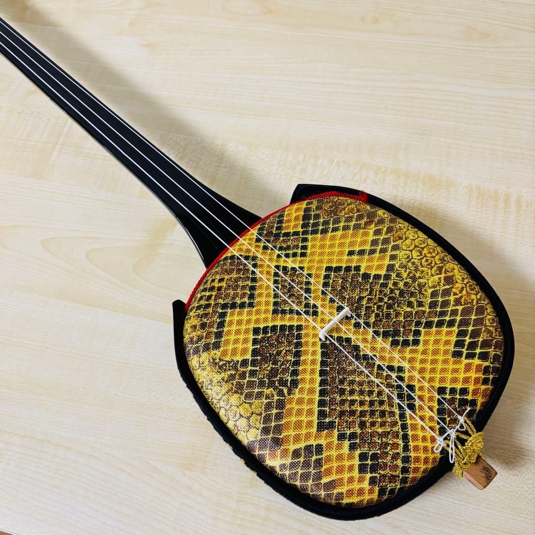 沖縄三線 人工蛇皮 沖縄 民謡 和楽器 三線 み