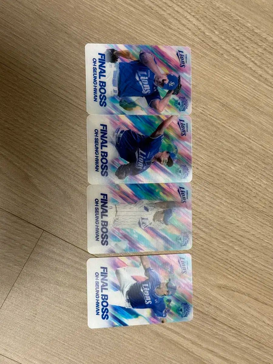 オ スンファン 呉昇桓 レンチキュラー 4種