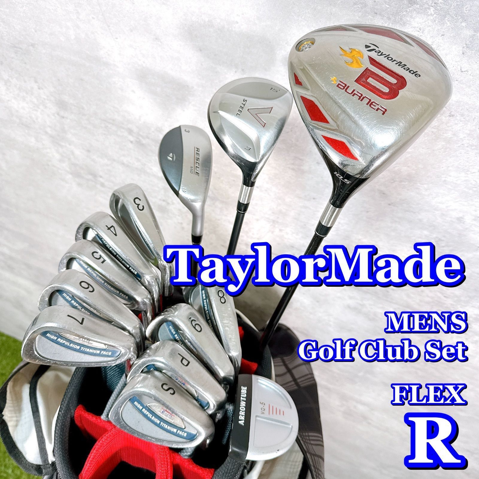 1048/メンズ☆Titleist 他14本 初心者 ゴルフクラブ フルセット 2025年