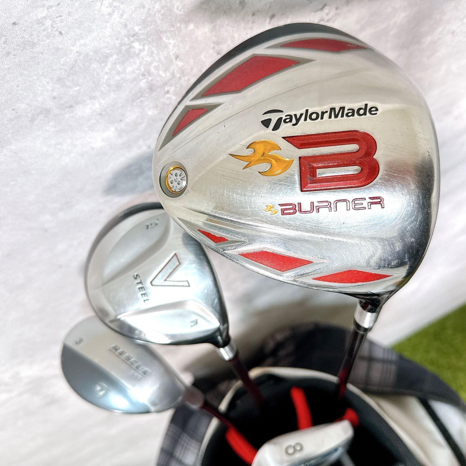TaylorMade Burner クラブセット 13本 バック付