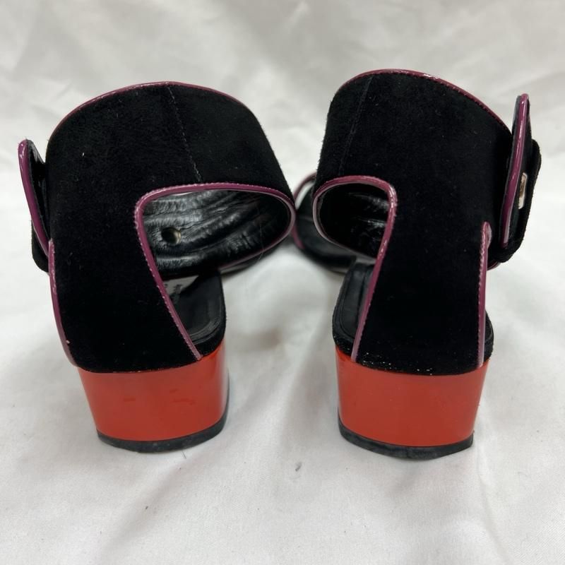 GUCCI グッチ サンダル イタリア製 バックル ベルト ヌバックレザー