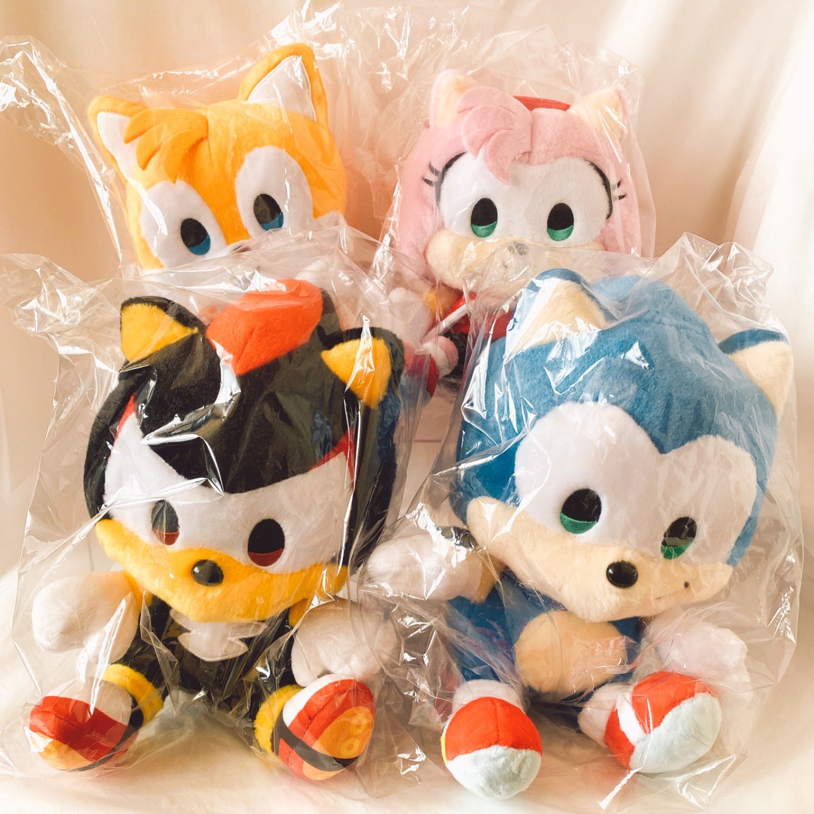 SONIC＆FRIENDS ソニックフレンズ ぬいぐるみMサイズ各種 テイルスや