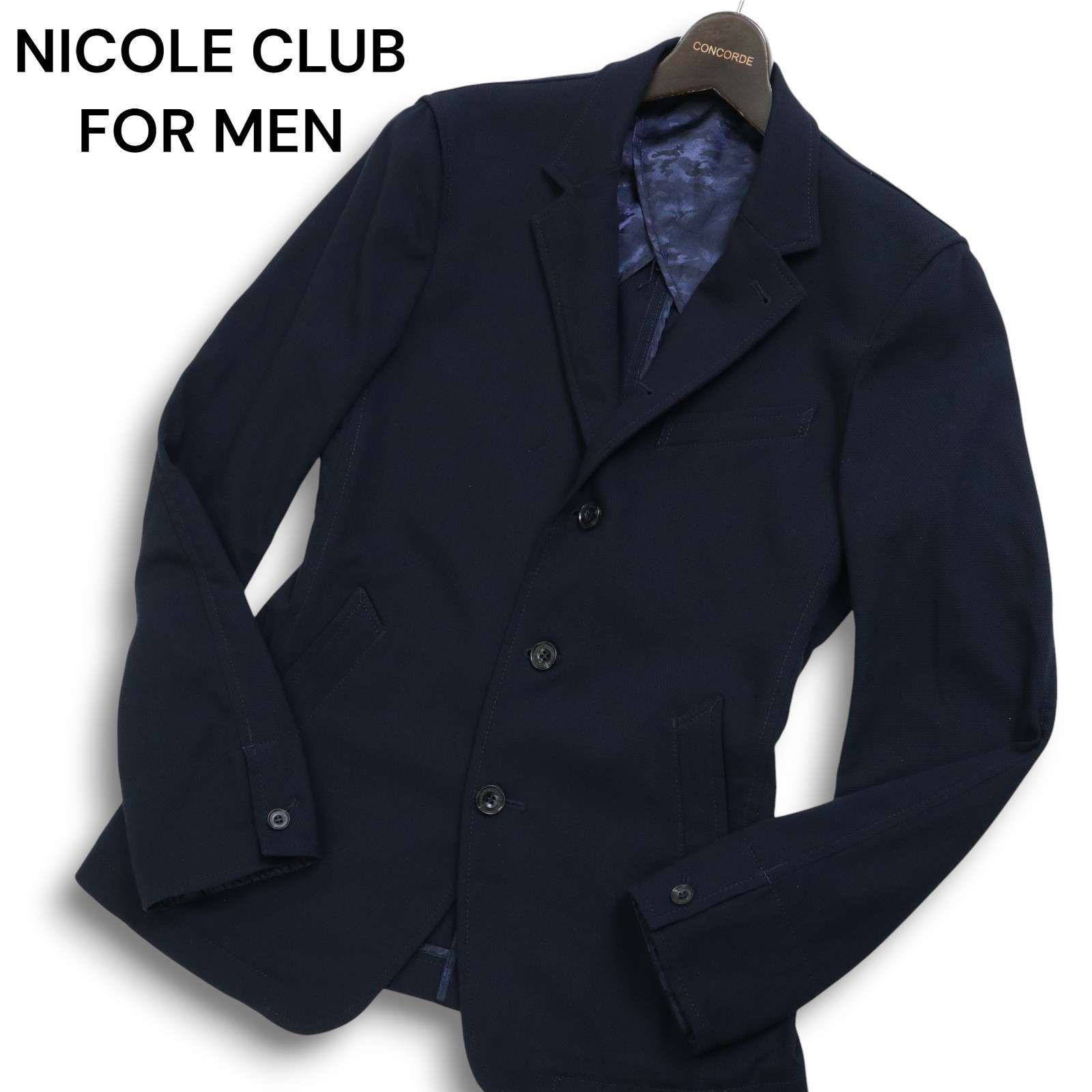 NICOLE CLUB FOR MEN ニコルクラブ フォーメン 通年☆ テーラード 