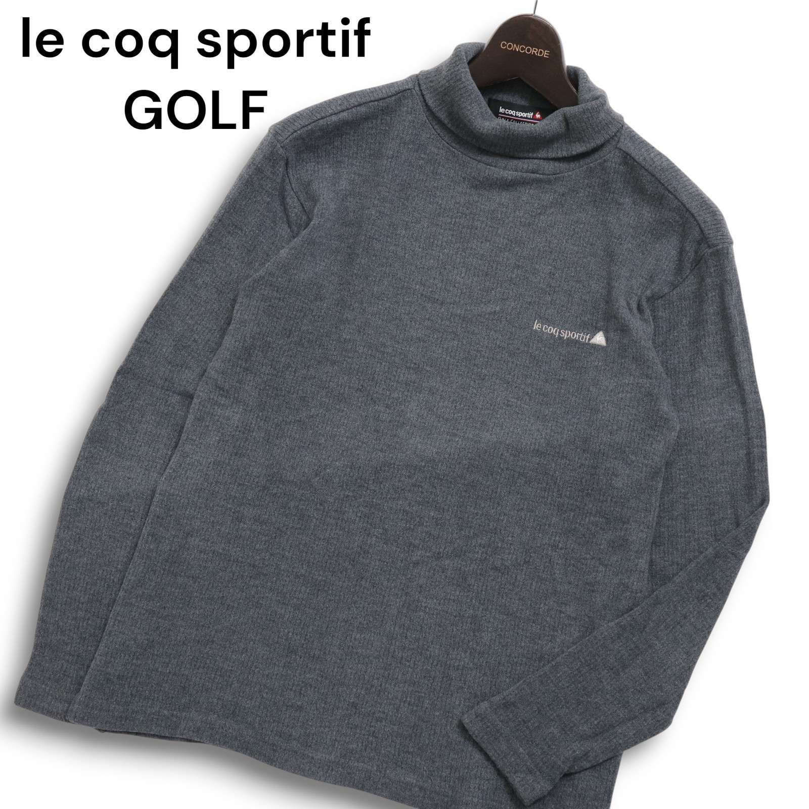 le coq sportif GOLF ルコック スポルティフ ゴルフ 秋冬 ロゴ刺繍