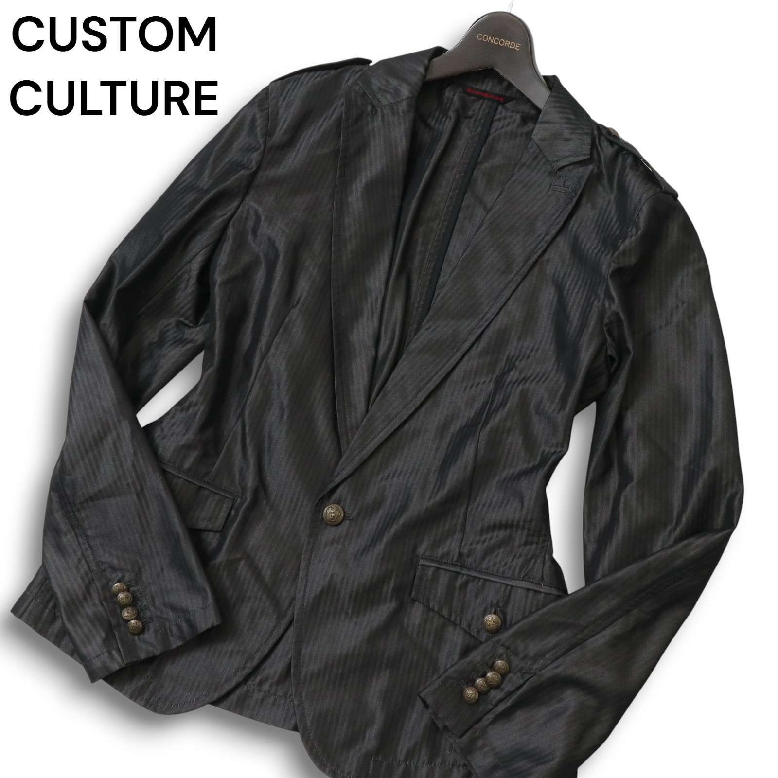 CUSTOM CULTURE カスタムカルチャー 通年☆ アンコン テーラード 