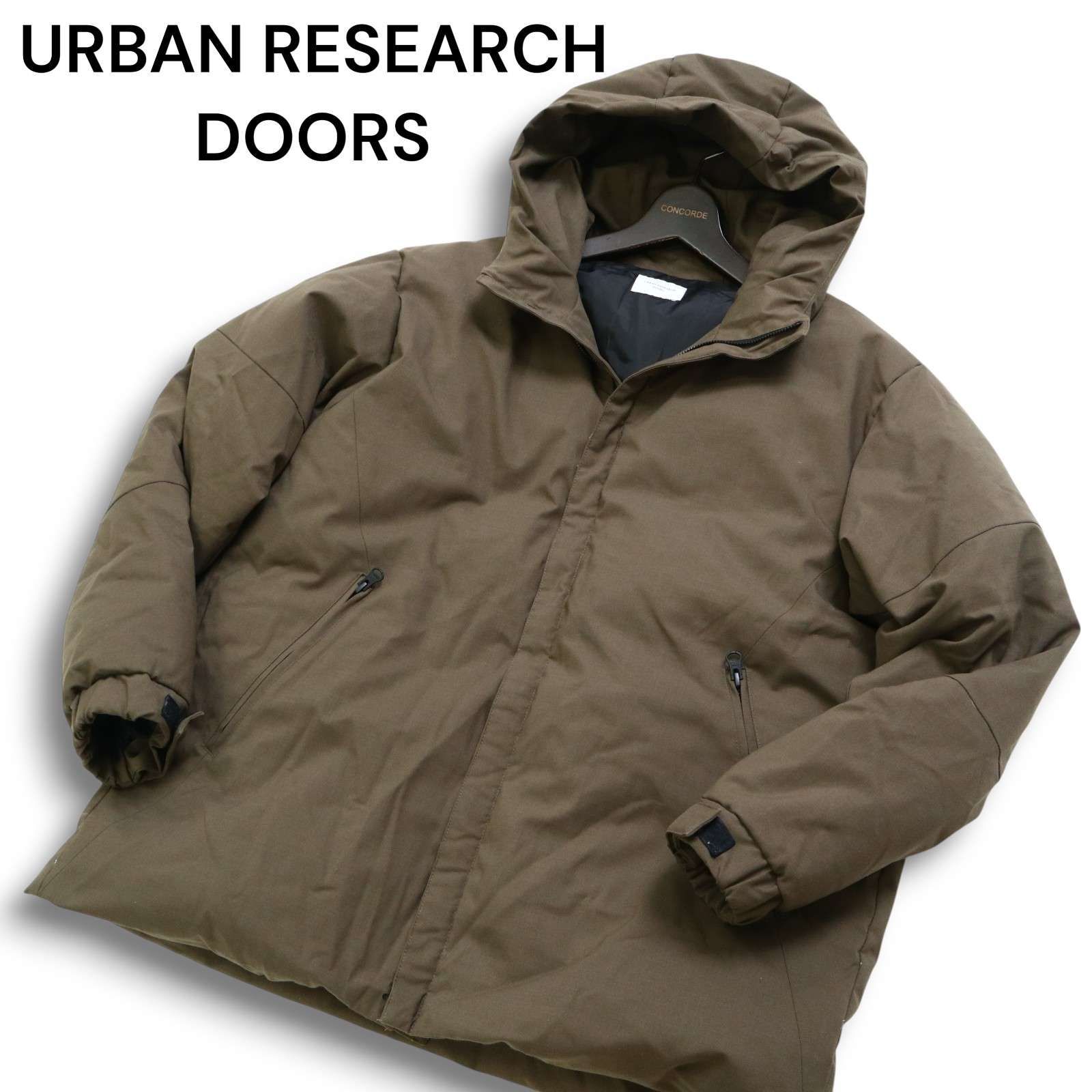 URBAN RESEARCH DOORS アーバンリサーチ 秋冬☆ ウール混 フーディー 