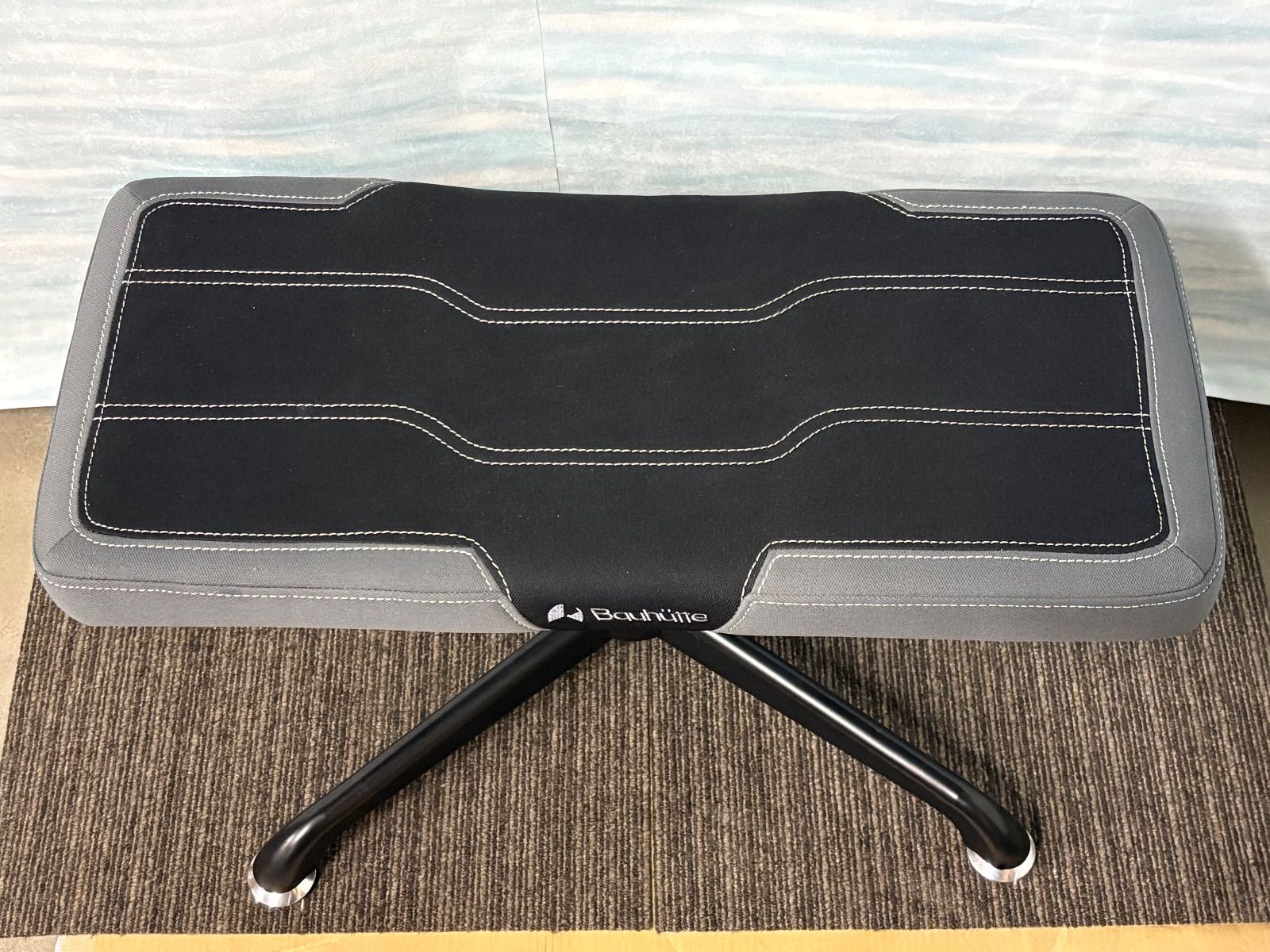 GK154 品 ゲーミングオットマンワイド Bauhutte バウヒュッテ BOT-700