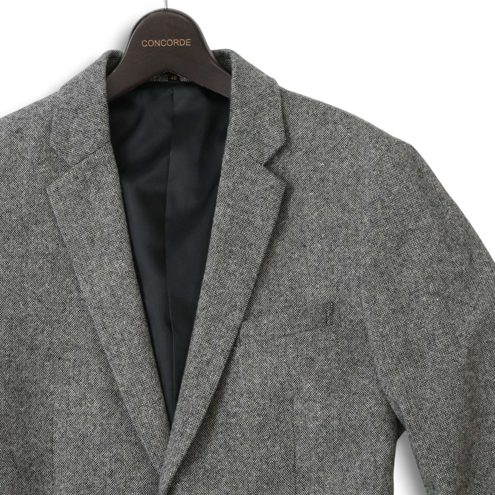 新品 vital ムッシュニコル 秋冬 ウール ツイード アンクルパンツ 50 (LL) 灰 【P27810】vital monsieur nicole テーパード パンツ メンズ vital MONSIEUR NICOLE ムッシュ ニコル 秋冬☆ ウール ツイード