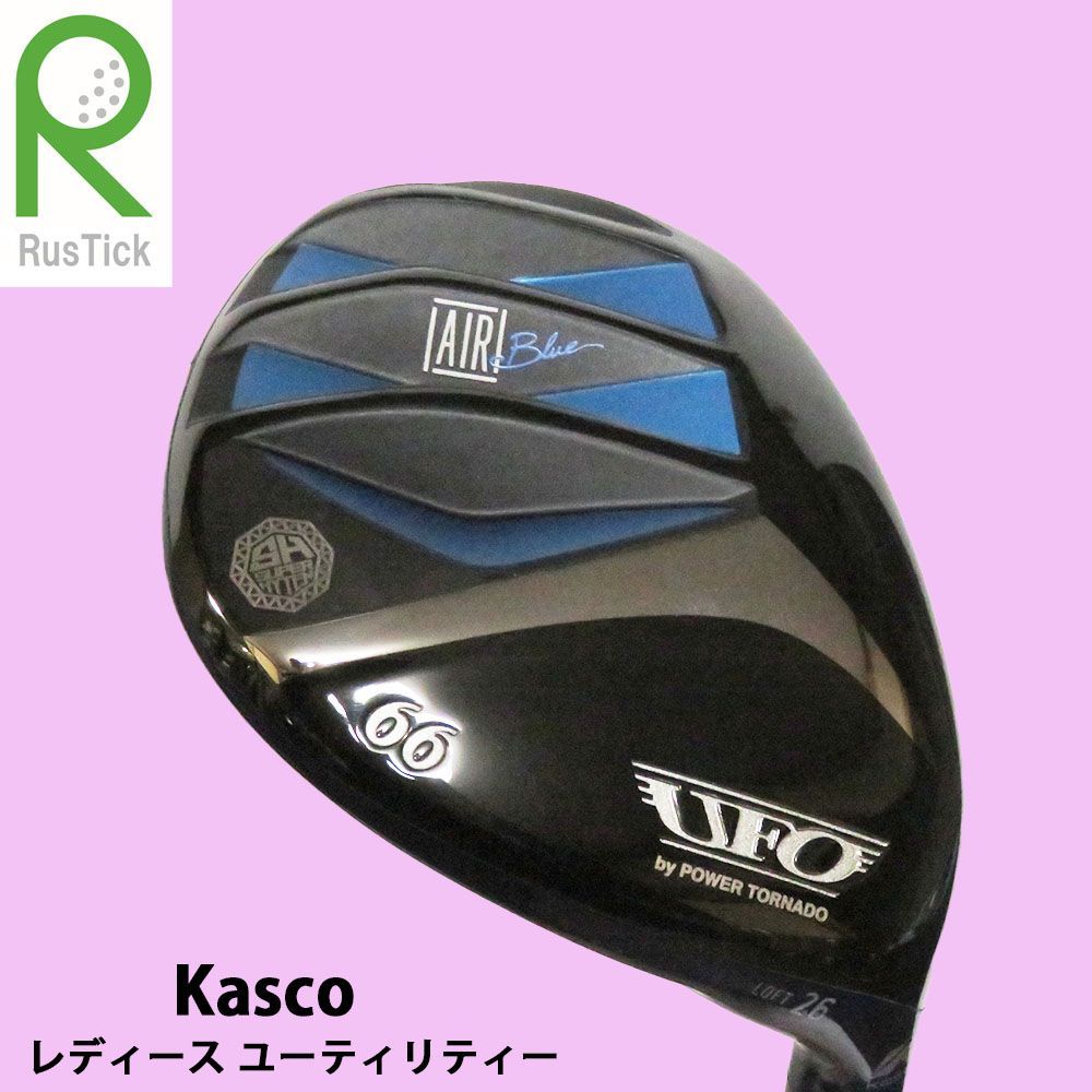 キャスコ Kasco レディース ユーティリティー UFO AIR UT Ladies by POWER TORNADO U66- L 26度 NO.2105