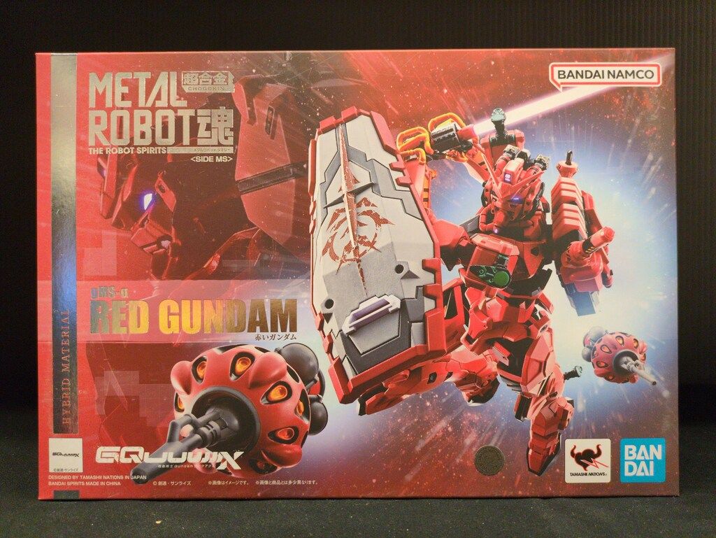 BANDAISPIRITS METAL ROBOT魂u003cSIDE MSu003e 機動戦士Gundam GQuuuuuuX 赤いガンダム