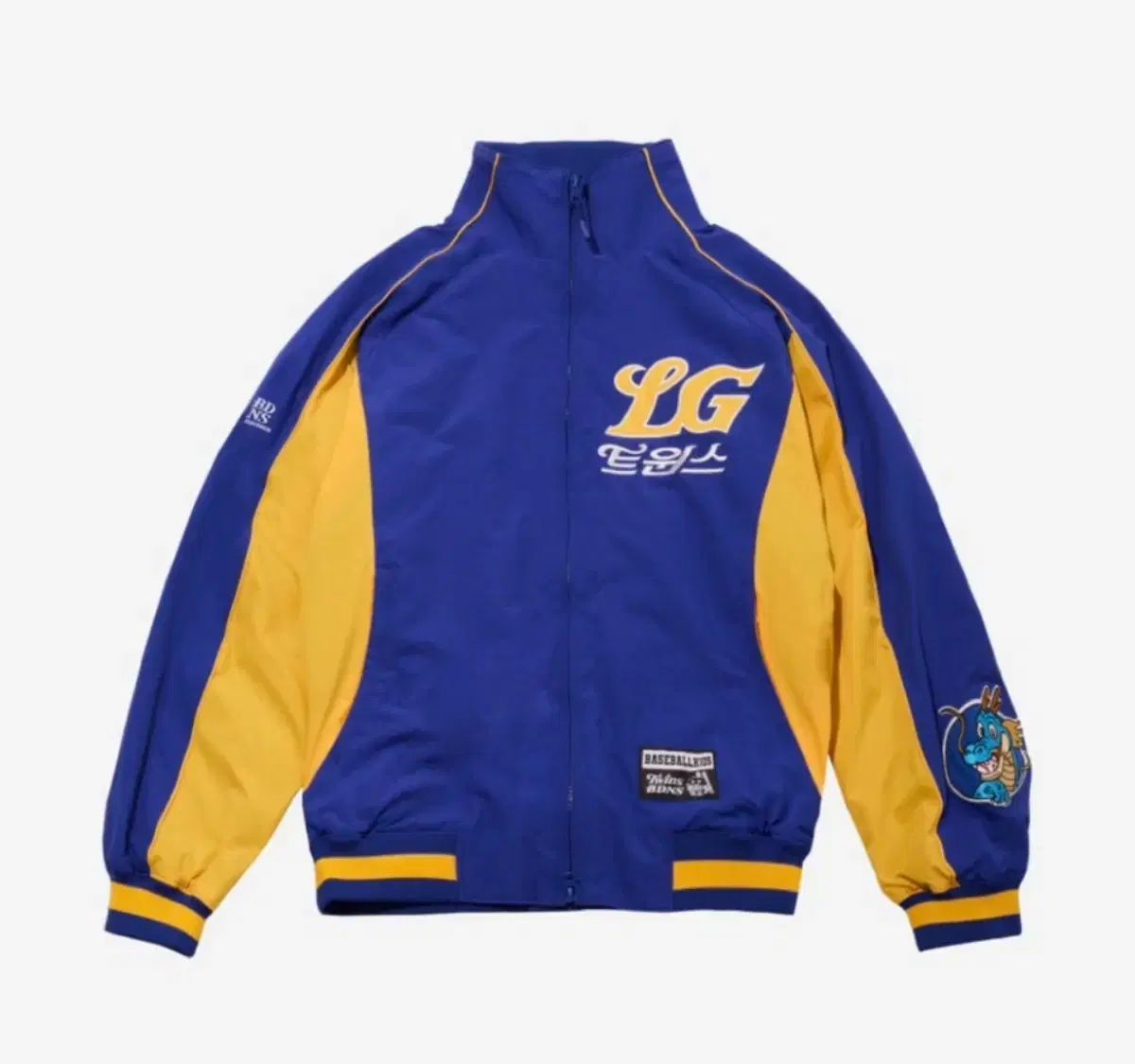 BDNS LG TWINS ツインズ DUGOUT ジャケット Ver. 2 ブルー L