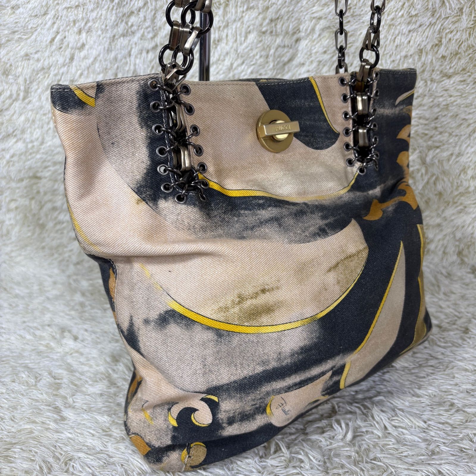 EMILLIO PUCCIビンテージのショルダーバッグ pucci エミリオプッチ