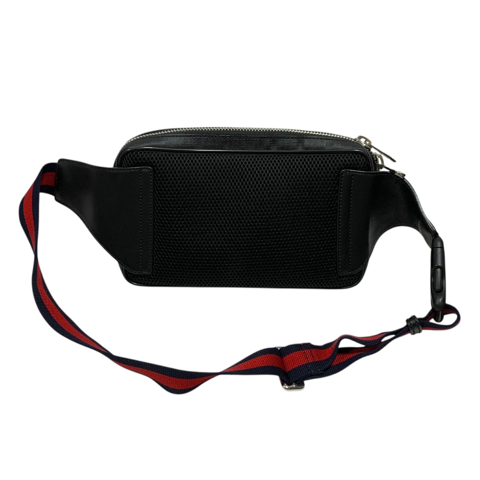 GUCCI グッチ ボディバッグ ベルトバッグ GGスプリーム PVC タイガー ブラック 474293 本体のみ メンズ 品 V100742NR