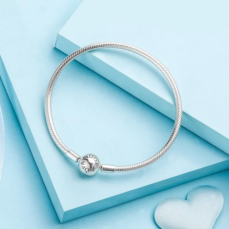 Pandora レディース スターリングシルバーブレスレット、590728-16
