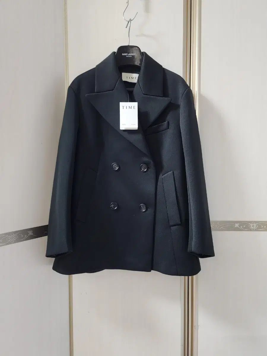 The HANDSOME TIME オーバーサイズ ダブル ジャケット