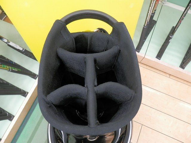 EPON　エナメル　三点式 キャディバッグ　 ブラック×ゴールド　 遠藤製作所 EPON エポン エナメル仕様 キャディバッグ 青/白の買取価格 │ ゴルフ