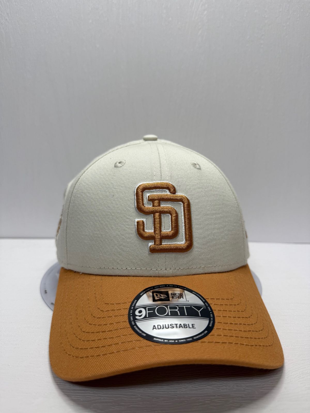Newera サンディエゴパドレス ワールドシリーズ1998 9forty ストラップバックキャップ ツートンカラー