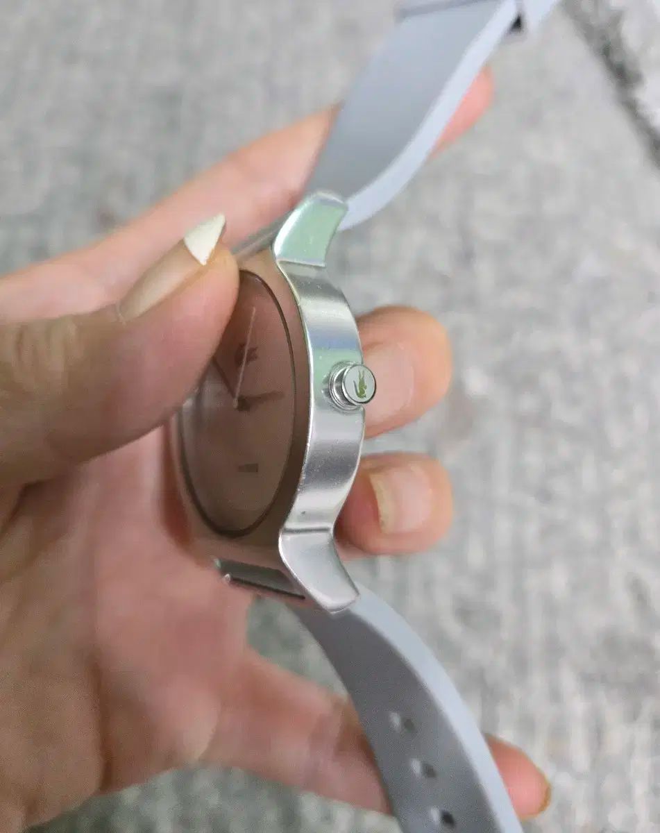 ラコステ レディース 時計 グレー シリコン バンド