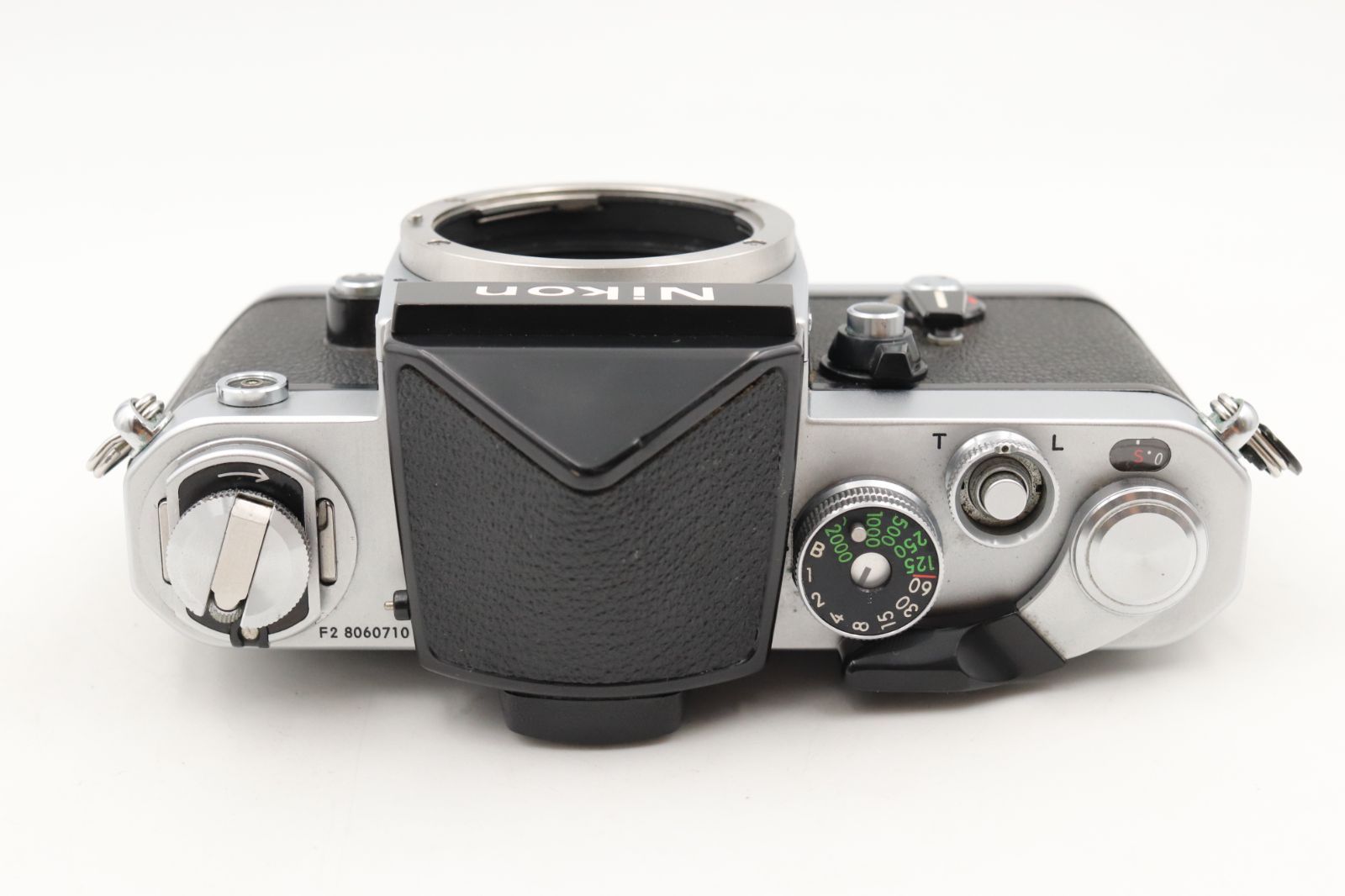  良上品 NIKON ニコン F 2 アイレベル フィルムカメラ ブラックプリズム 15001 コンパクトカメラ(フィルム) フィルムカメラ