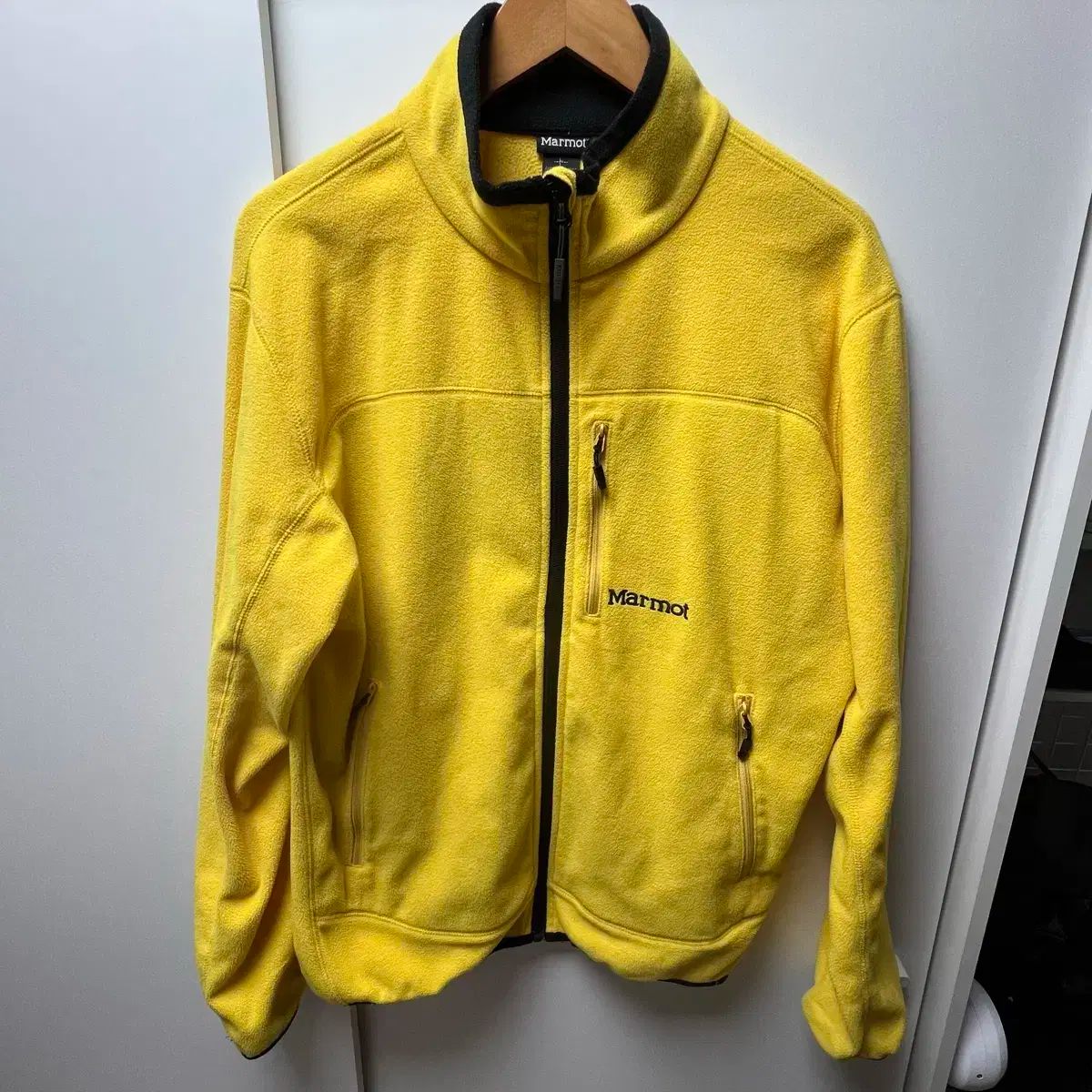 Marmot マーモット 옐로우 フリース ジャケット