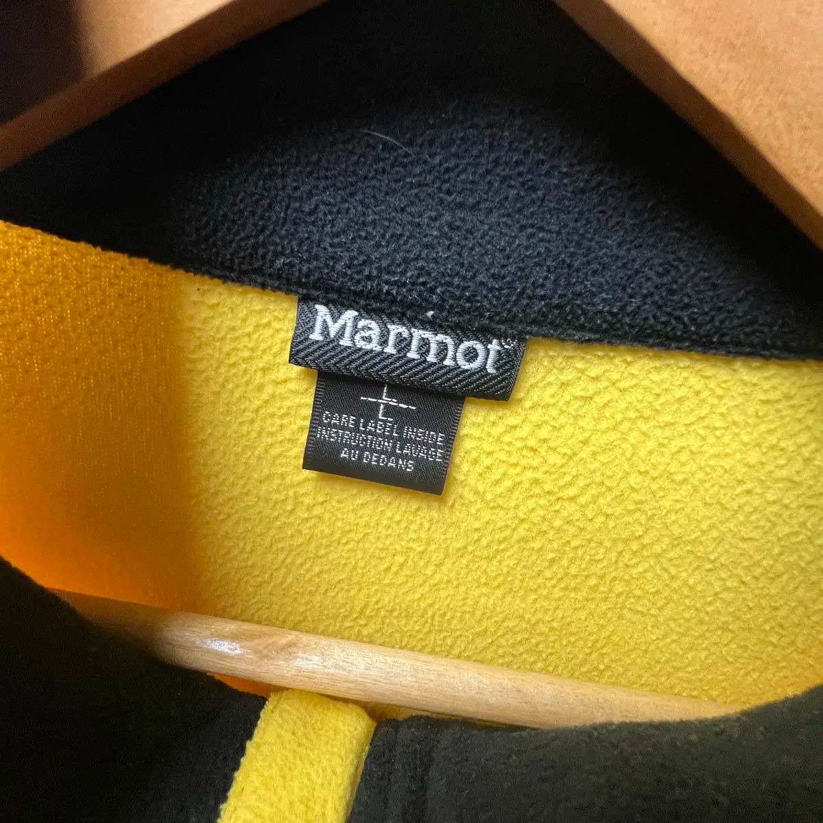 Marmot マーモット 옐로우 フリース ジャケット