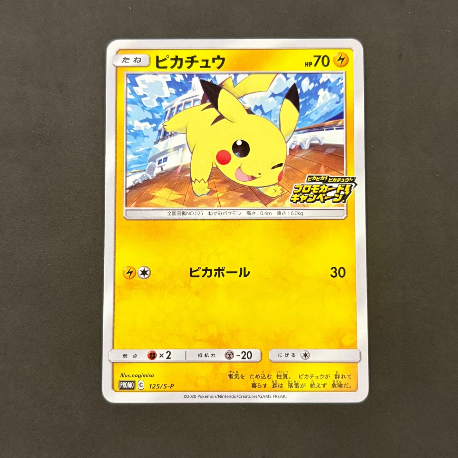 ピカピカピカチュウプロモカードキャンペーン ポケモンカード