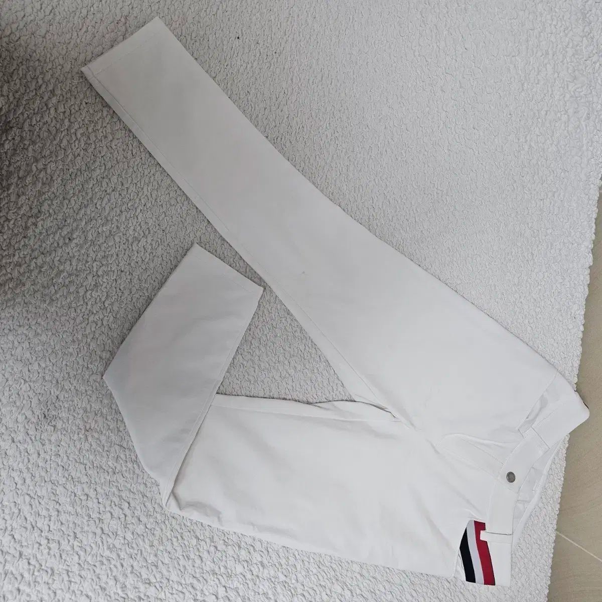 Titleist タイトリスト 白 ゴルフ 3本線 レディース ズボン 25