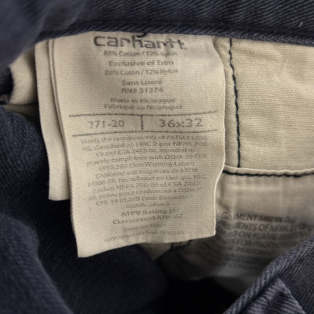 Carhartt】 FR リフレクター ロゴ刺繡ワークパンツ S-3252 - メルカリ