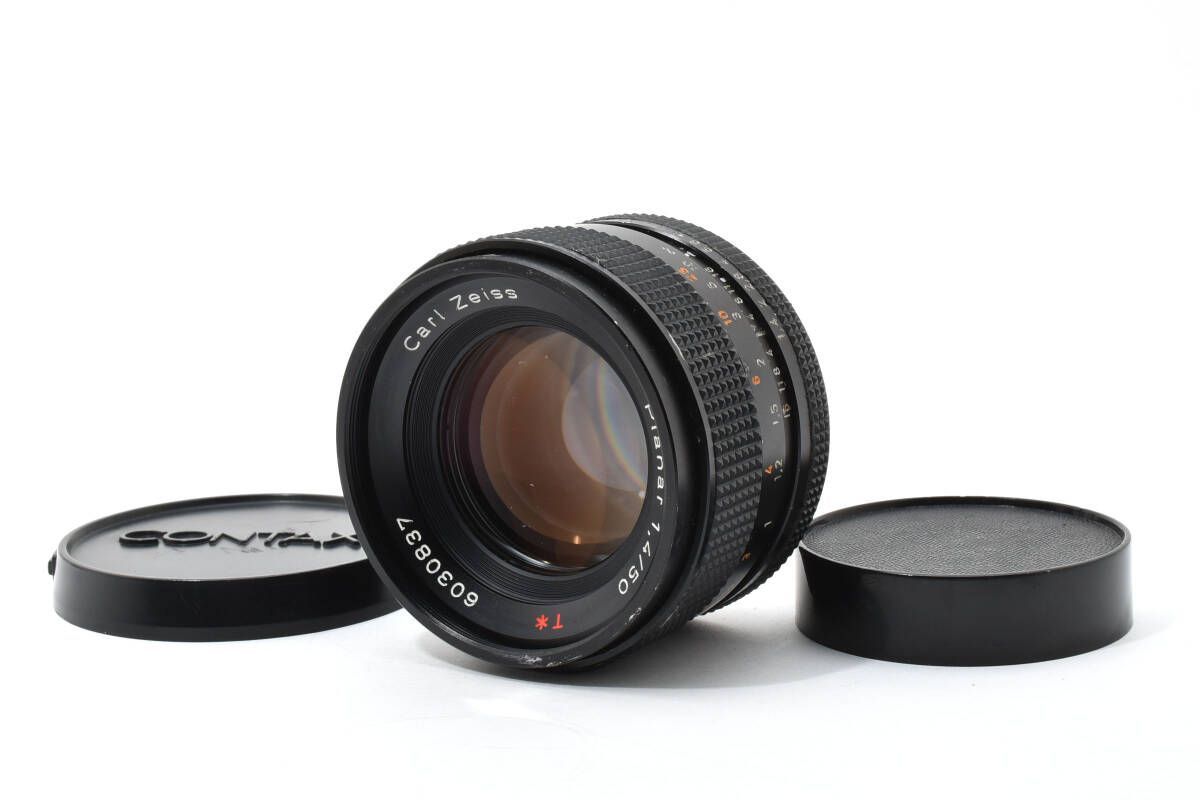 コンタックス CONTAX Carl Zeiss Planar 50mm F1.4 T* AEJ W0862 AW2055