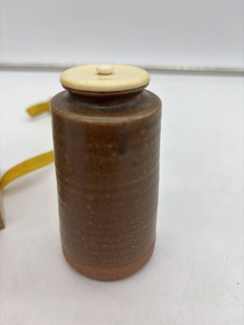 丹波焼 茶入 丹波立杭焼 茶道 千利休 杉原祥公造 共箱