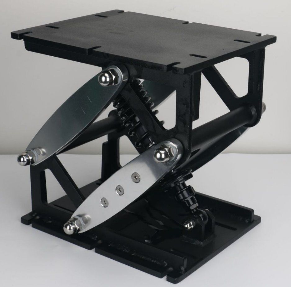 船用座席のショックアブソーバーの高さ調節が です