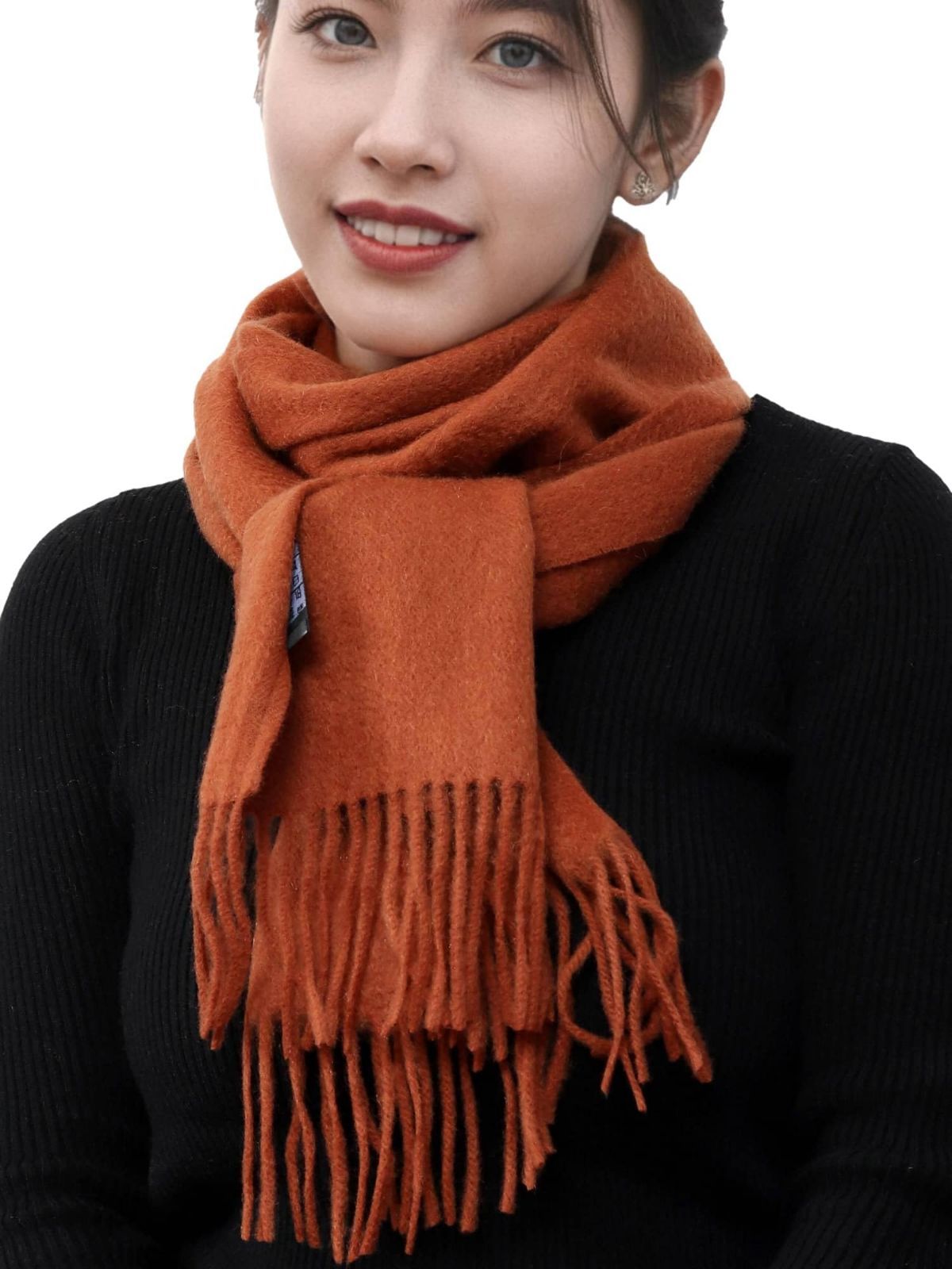 新着商品 ギフトボックス入り 柔らか シンプル 内モンゴル産 誕生日クリスマスプレゼント レディース カシミヤマフラー bovo