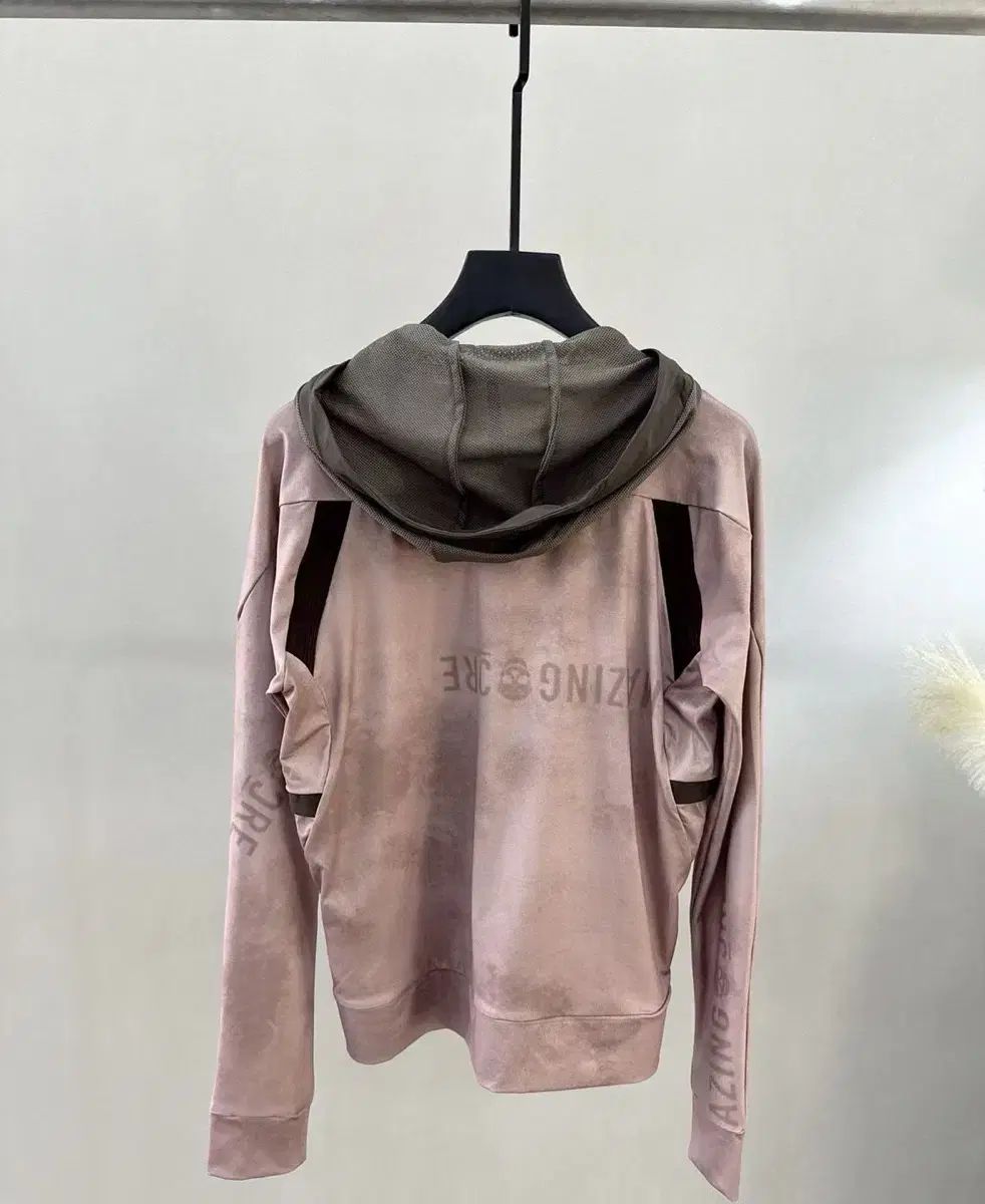 アメージングクリー レディース フーディー ジップアップ トレーナー