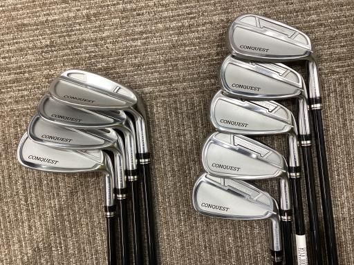 マジェスティゴルフ 旧マルマン MAJESTY CONQUEST 2025 9S アイアンセット IR SPEEDER NX HV-340 IR フレックスR メンズ 男性用 右利き 右用 Cランク ゴルフクラブ