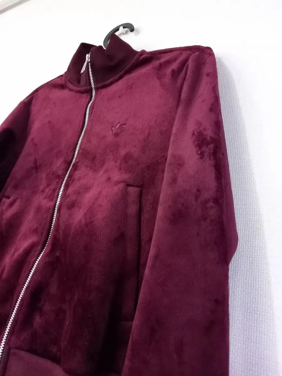 アディダス ベルベット マルーン バーガンディ レディース トラックジャージ ジャージ ジップアップジャージ 85 XS