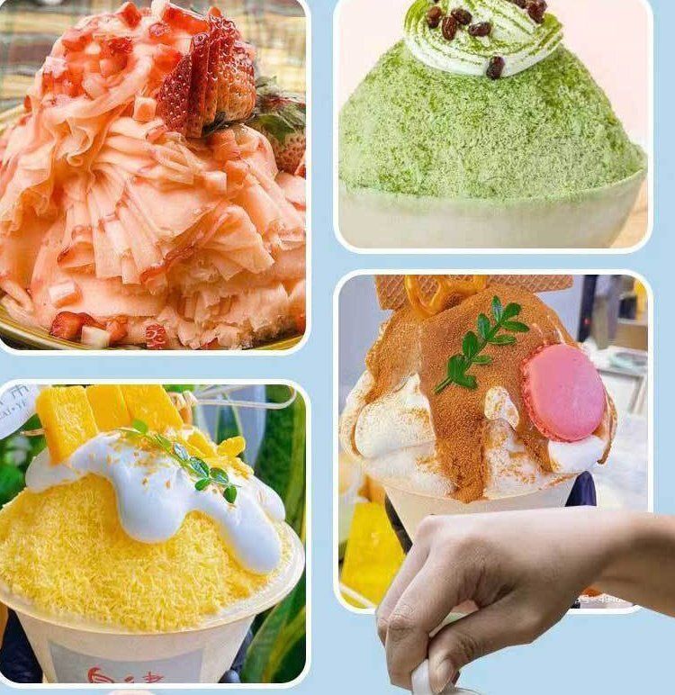 新モデル四味雪花氷機商用露店綿綿氷面条氷雪花氷網紅爆款製氷機 MARWIL-DEMENAGEMENTS_CH