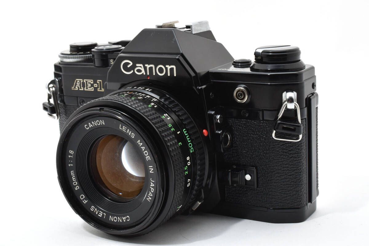 モルト交換済 キヤノン Canon AE-1 FD 50mm F1.8 W1080 AW2483