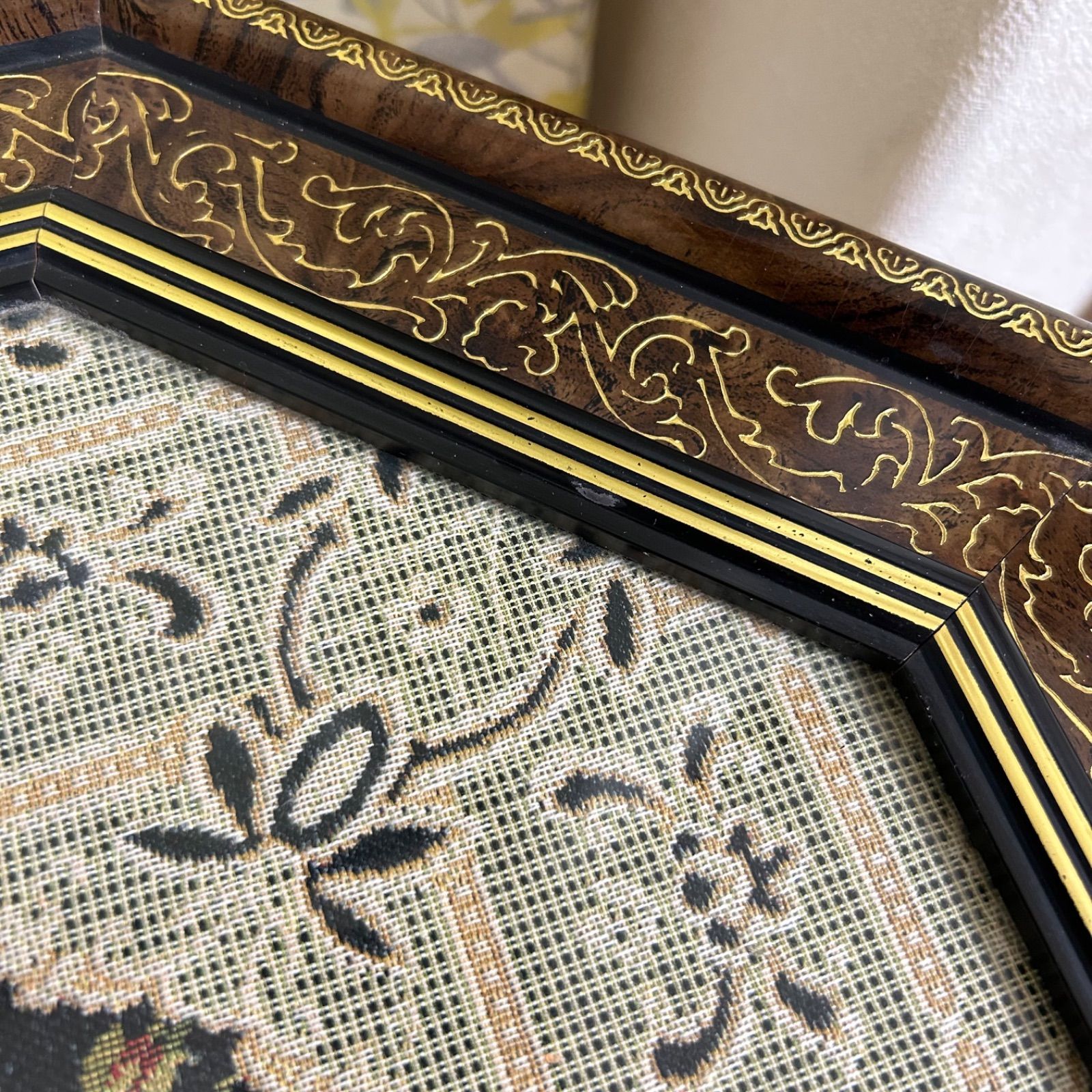 イタリア製アンティーク八角テーブル コーヒーテーブル サイドテーブル MARWIL-DEMENAGEMENTS_CH