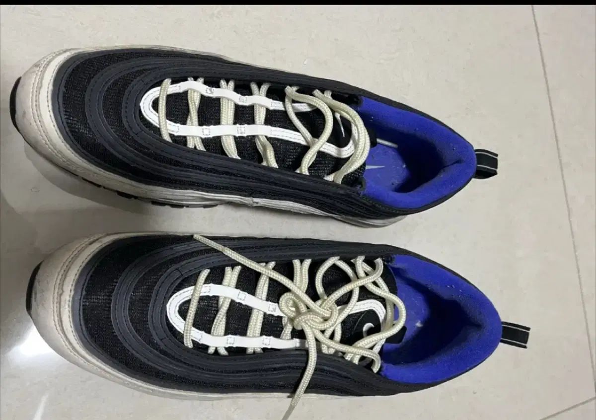 ナイキ エアマックス 97 ブラック ブルー スニーカー