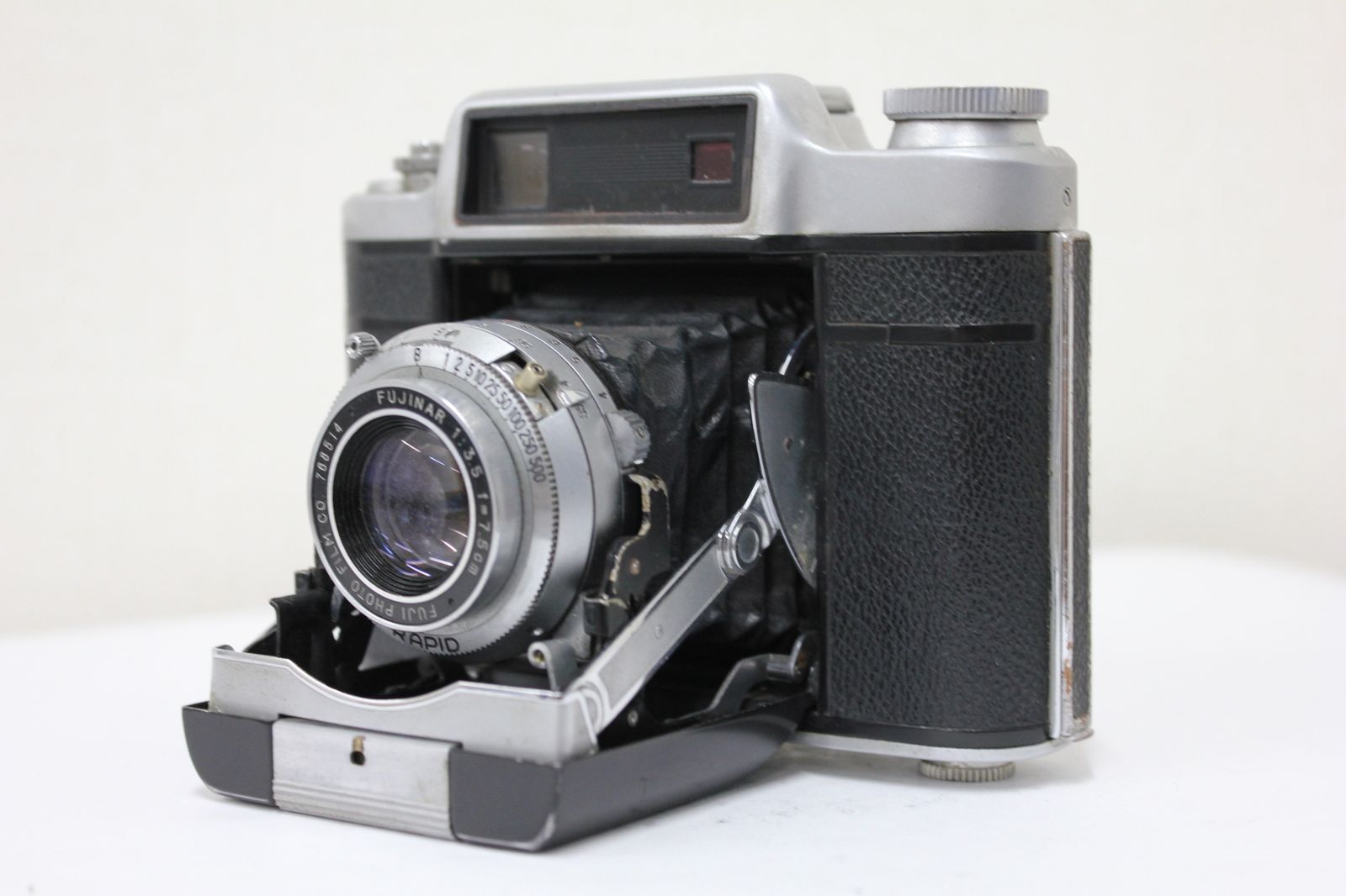 品 フジカ FUJICA SUPER FUJICA-6 FUJINAR 7.5cm F3.5 蛇腹カメラ e3315
