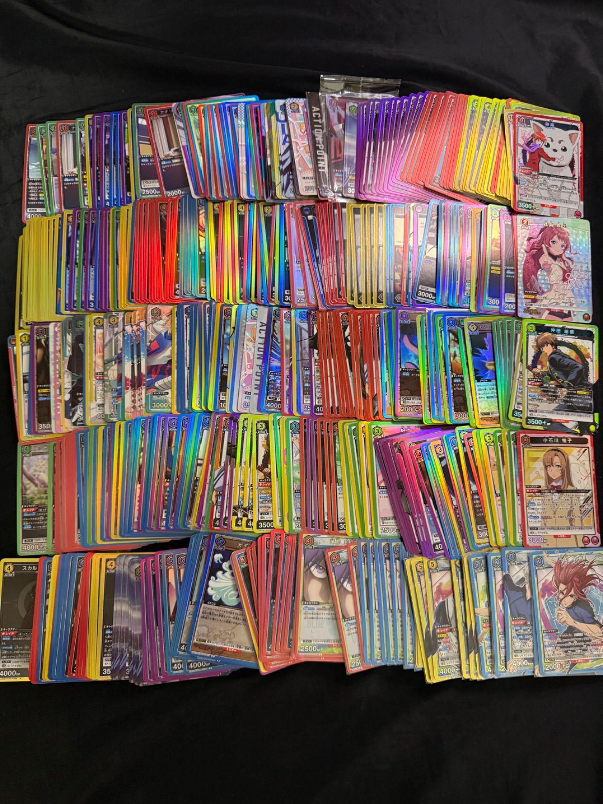 ユニオンアリーナ ユニアリ 光り物 キラ 引退品 処分 約2500枚大量 UP786_INFO