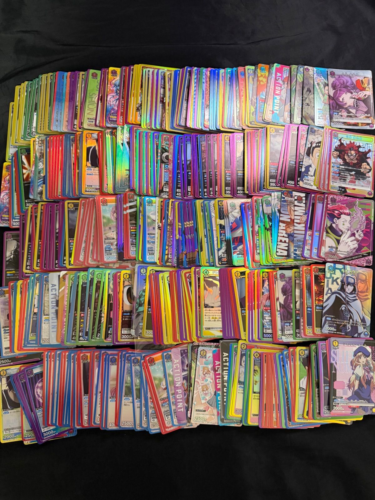 ユニオンアリーナ ユニアリ 光り物 キラ 引退品 処分 約2500枚大量