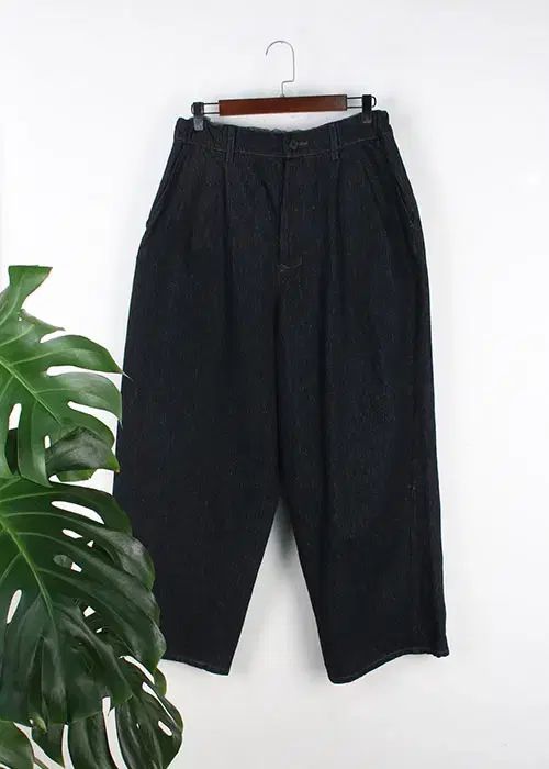 Plantation ワイドフィット ブラックジーン