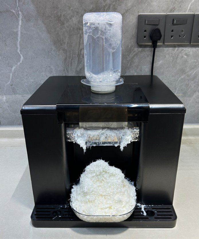 雪花机業務用家庭用屋台ミルクティー 雪融机アイスクリーム机氷雪泥おろし机